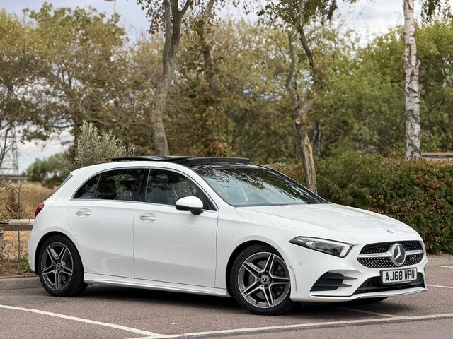 Mercedes-Benz A Class 2.0 A250 Amg Line Premium Plus Hatchback Pet White