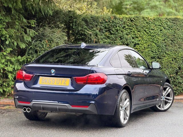 BMW 4 Series Gran Coupe Hatchback White #66