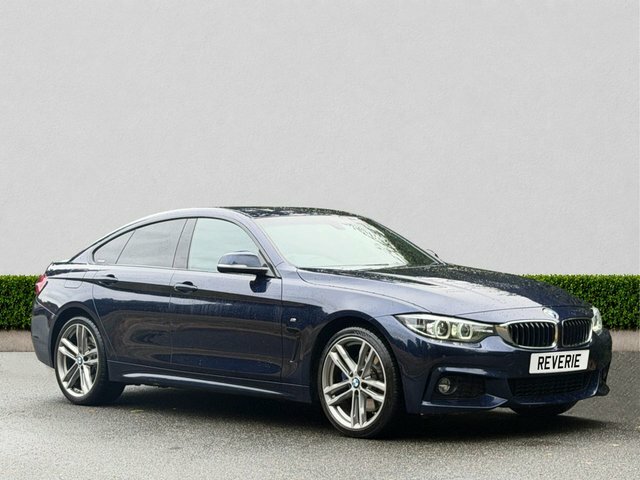 BMW 4 Series Gran Coupe 2.0 420I Gpf M Sport Hatchback Xdr Blue