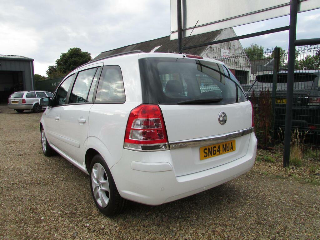 Vauxhall Zafira 1.8 16V Exclusiv Euro 5 White #5