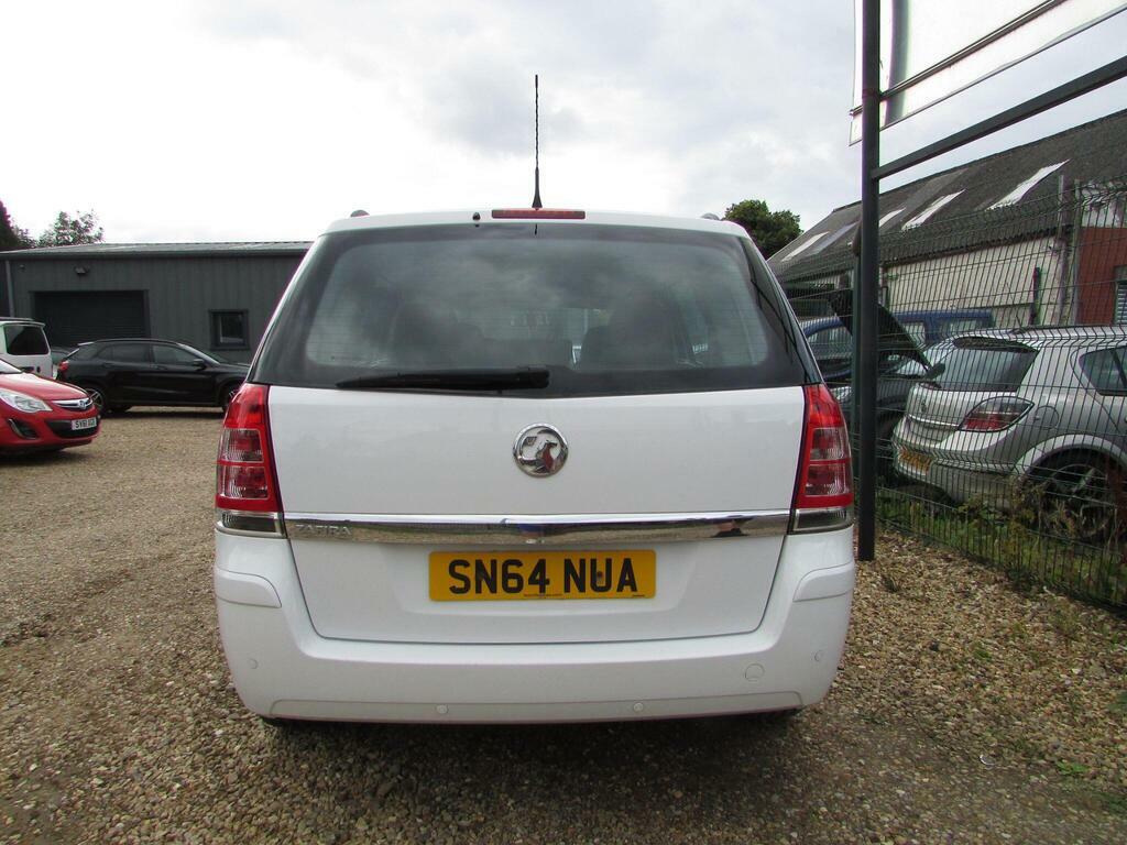 Vauxhall Zafira 1.8 16V Exclusiv Euro 5 White #4