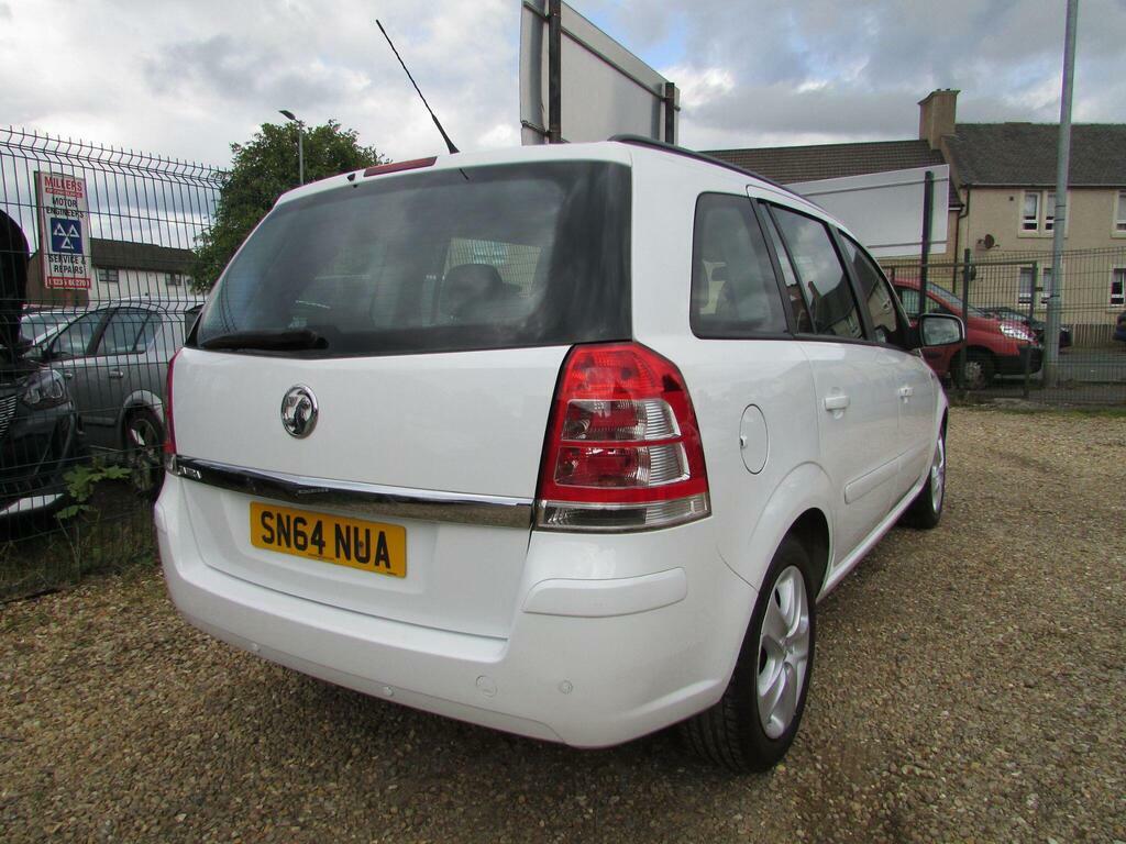 Vauxhall Zafira 1.8 16V Exclusiv Euro 5 White #3