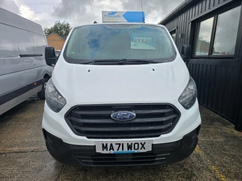 Ford Transit Custom 300 Leader P MA71WOX White #2