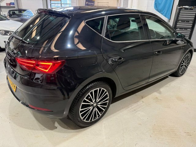 Seat Leon 2019 1.5 Tsi Evo Xcellence Lux Hatchback Petro NGZ4989 Black #3