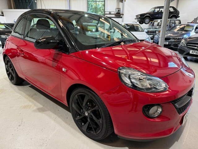 Vauxhall Adam 2018 1.2I Energised Hatchback Eu Red