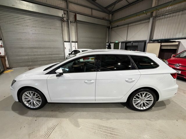 Seat Leon 2017 1.6 Tdi Se Dynamic Technology St M White #6