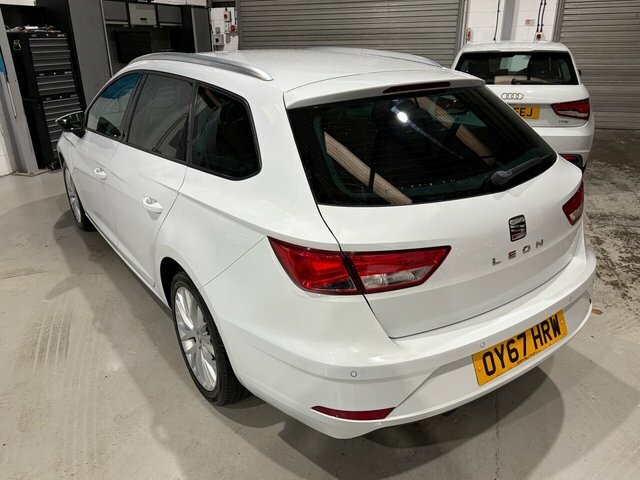 Seat Leon 2017 1.6 Tdi Se Dynamic Technology St M White #5