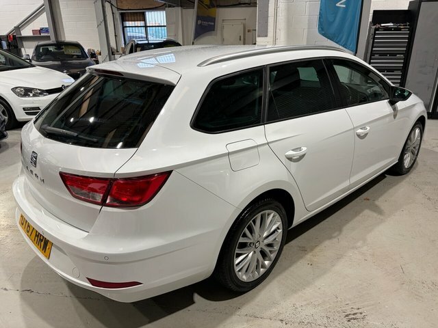 Seat Leon 2017 1.6 Tdi Se Dynamic Technology St M White #3