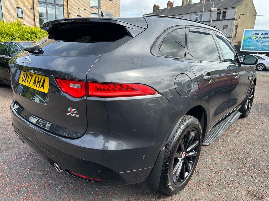 Jaguar F-Pace 3.0 D300 V6 S Awd Euro 6 S S OX17AHA Grey #6