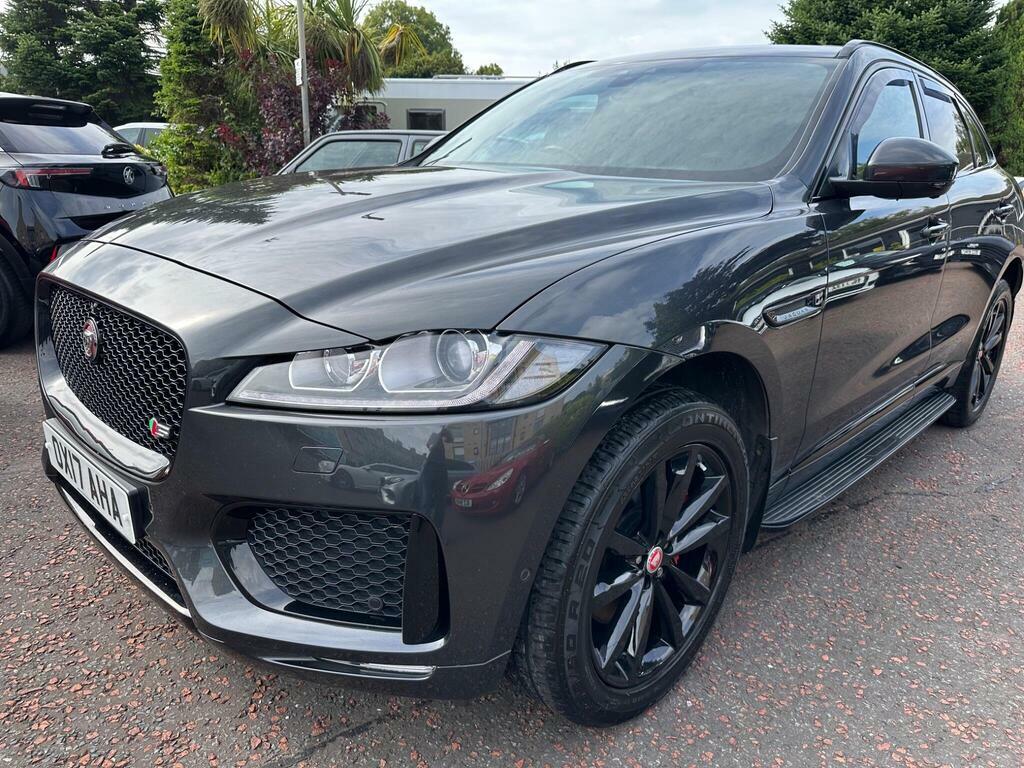 Jaguar F-Pace 3.0 D300 V6 S Awd Euro 6 S S OX17AHA Grey #3