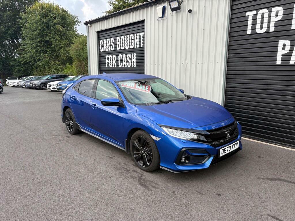 Honda Civic 1.5 Vtec Turbo Sport Euro 6 S S Blue