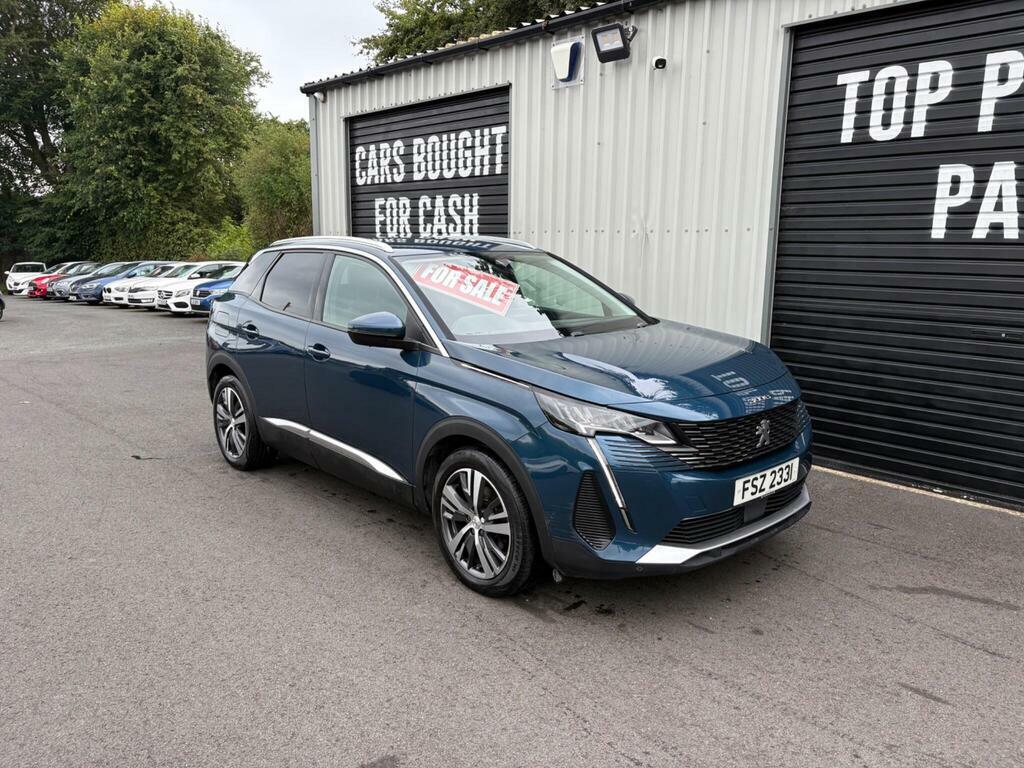 Peugeot 3008 1.2 Puretech Allure Premium Euro 6 S S Blue
