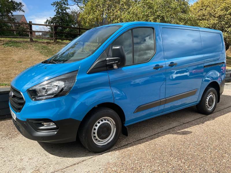 Ford Transit Custom 2.0 Ecoblue 105Ps Low Roof Leader Van - 2022 22 FV22HYL Blue #5