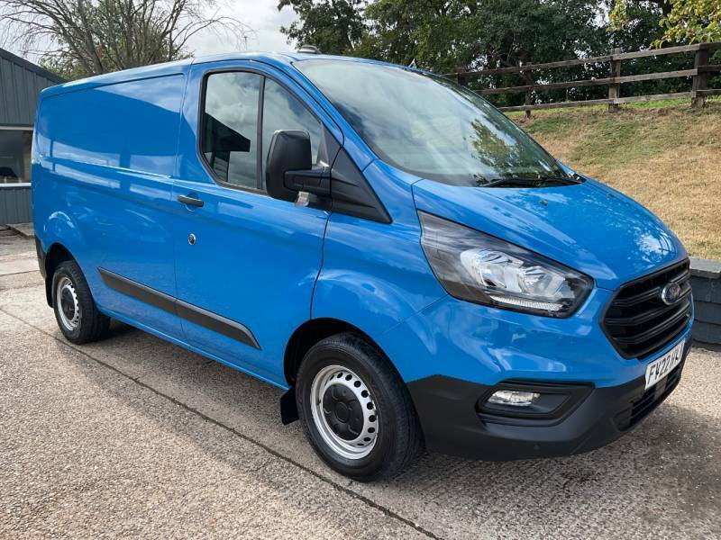 Ford Transit Custom 2.0 Ecoblue 105Ps Low Roof Leader Van - 2022 22 FV22HYL Blue #2