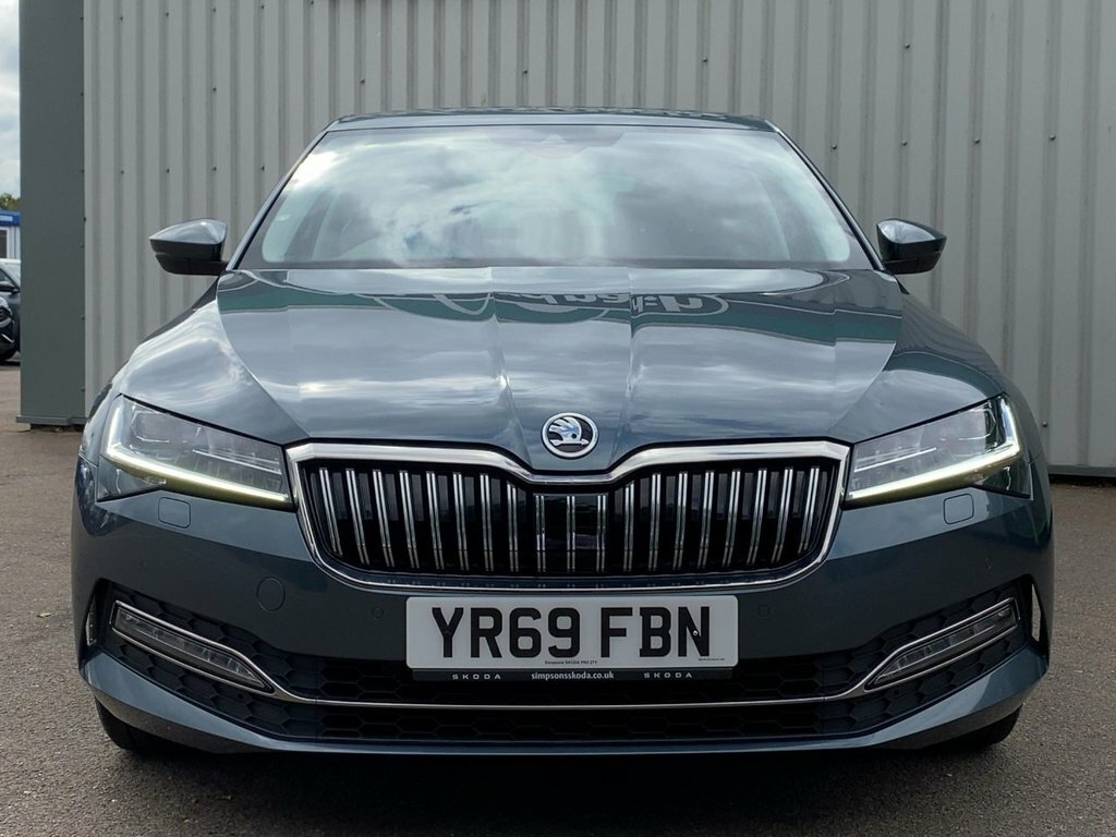 Skoda Superb 2019 1.5 Tsi Act Se L Hatchback Dsg Eur Grey #2