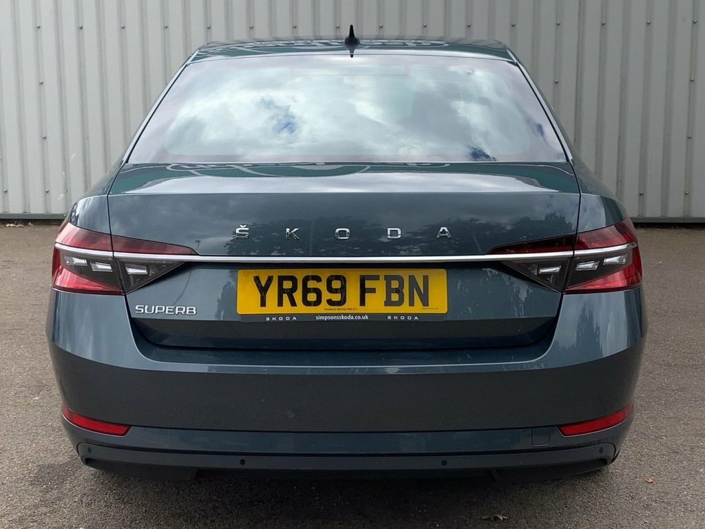 Skoda Superb 2019 1.5 Tsi Act Se L Hatchback Dsg Eur Grey #6