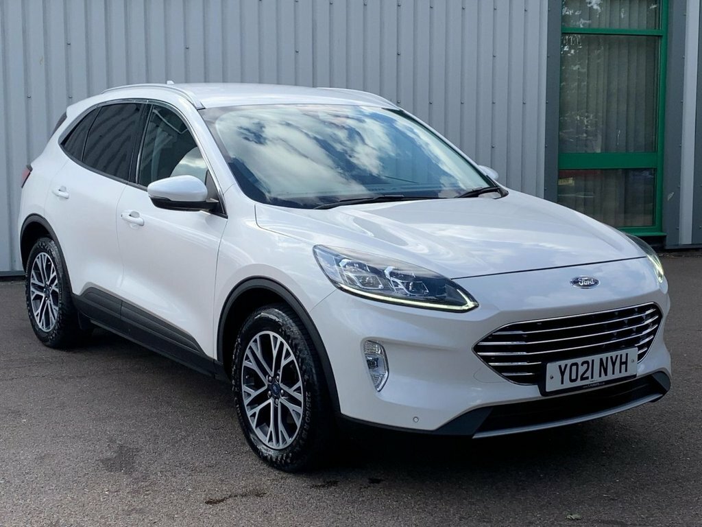 Ford Kuga 2021 2.0 Ecoblue Titanium Edition Suv A YO21NYH White #5