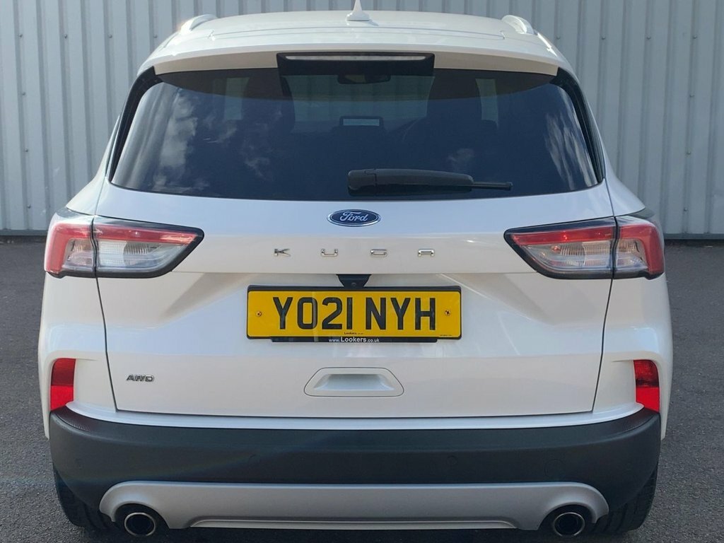 Ford Kuga 2021 2.0 Ecoblue Titanium Edition Suv A YO21NYH White #4