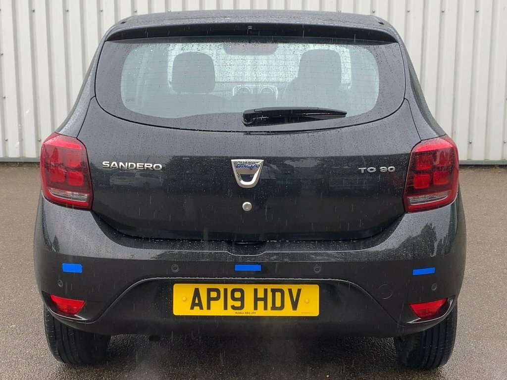 Dacia Sandero 2019 0.9 Tce Comfort Hatchback E AP19HDV Black #6
