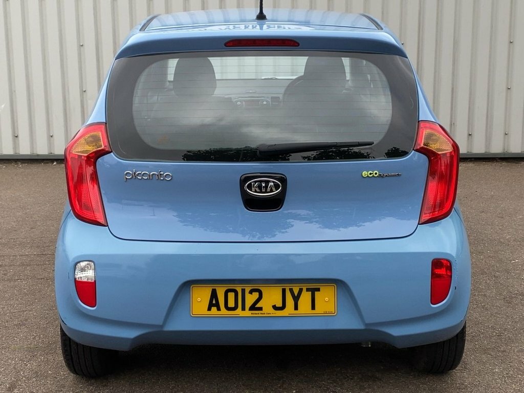Kia Picanto 2012 1.25 Ecodynamics 2 Hatchback Manua AO12JYT Blue #6