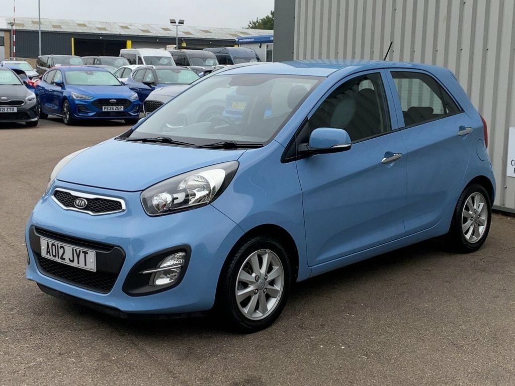 Kia Picanto 2012 1.25 Ecodynamics 2 Hatchback Manua AO12JYT Blue #3