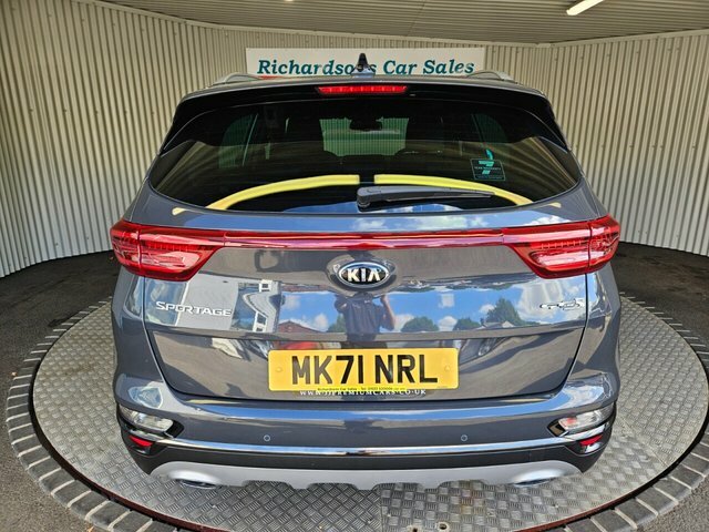 Kia Sportage 1.6 Crdi Mhev Gt-line S Suv Hybrid Dct MK71NRL Grey #4