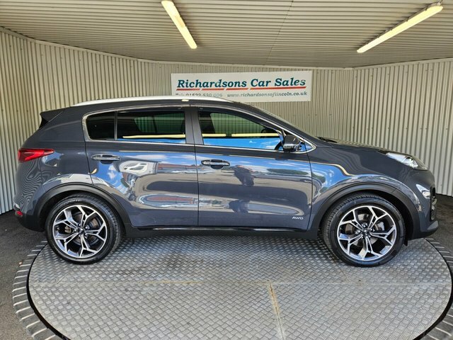 Kia Sportage 1.6 Crdi Mhev Gt-line S Suv Hybrid Dct MK71NRL Grey #2