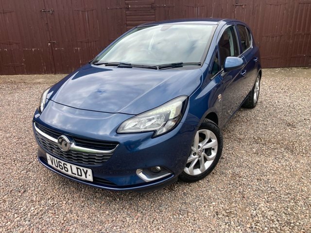 Vauxhall Corsa Hatchback VU66LDY Blue #2