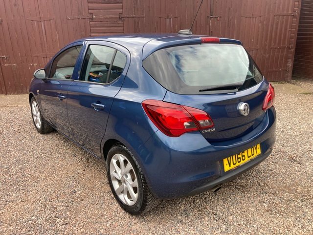Vauxhall Corsa Hatchback VU66LDY Blue #4