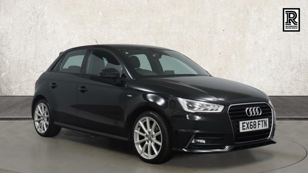 Audi A1 1.4 Tfsi S Line Sportback S Tronic Euro Black
