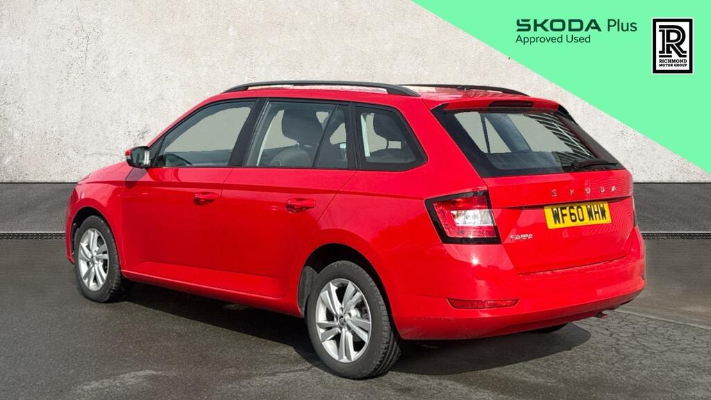 Skoda Fabia 1.0 Tsi Se Estate Dsg Euro 6 Ss 95 WF60WHW Red #3