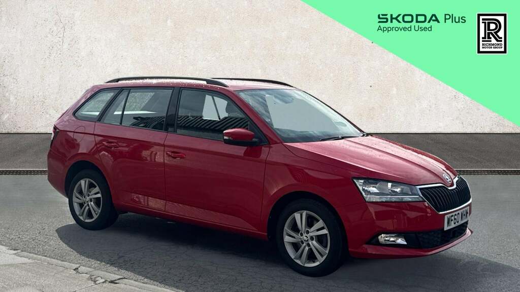 Skoda Fabia 1.0 Tsi Se Estate Dsg Euro 6 Ss 95 Red