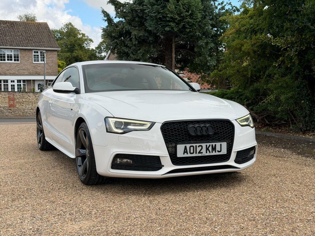 Audi A5 2.0 Tdi Black Edition Euro 5 Ss White