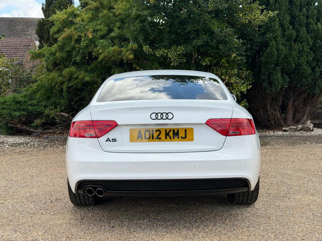 Audi A5 2.0 Tdi Black Edition Euro 5 Ss White #5