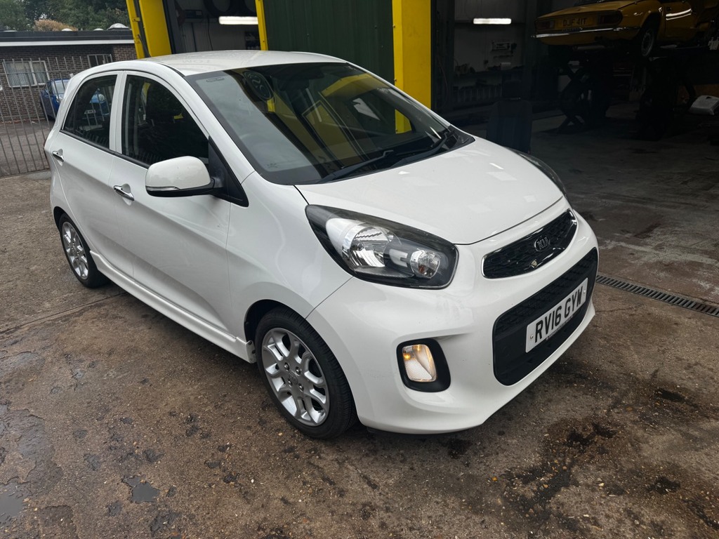 Kia Picanto 1.25 3 Ecodynamics White