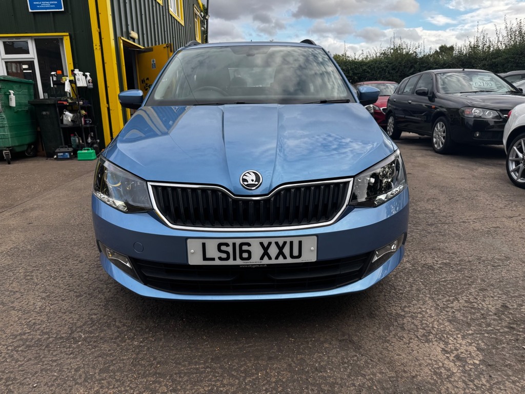 Skoda Fabia 1.2 Tsi Se L Dsg Blue #2