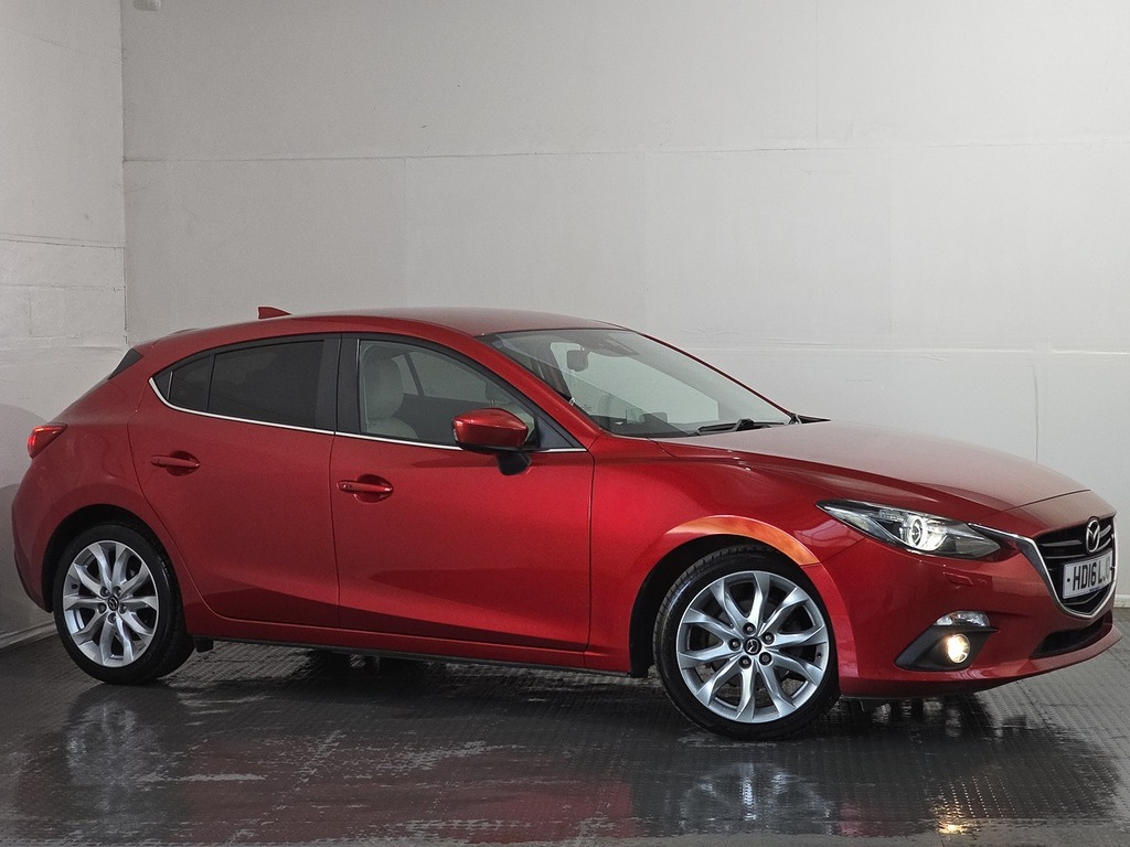 Mazda 3 Skyactiv-g Sport Nav HD16LJO Red #6
