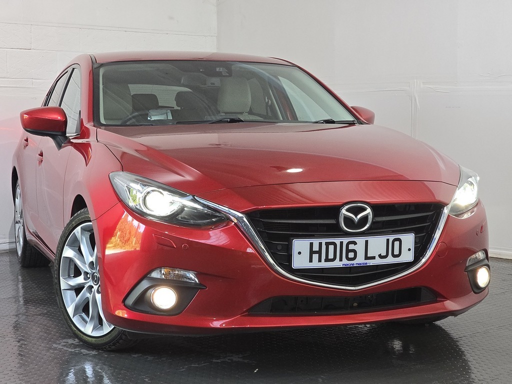 Mazda 3 Skyactiv-g Sport Nav HD16LJO Red #2