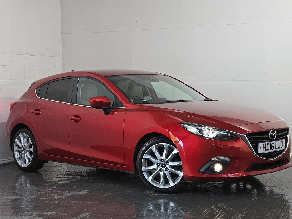Mazda 3 Skyactiv-g Sport Nav HD16LJO Red #5