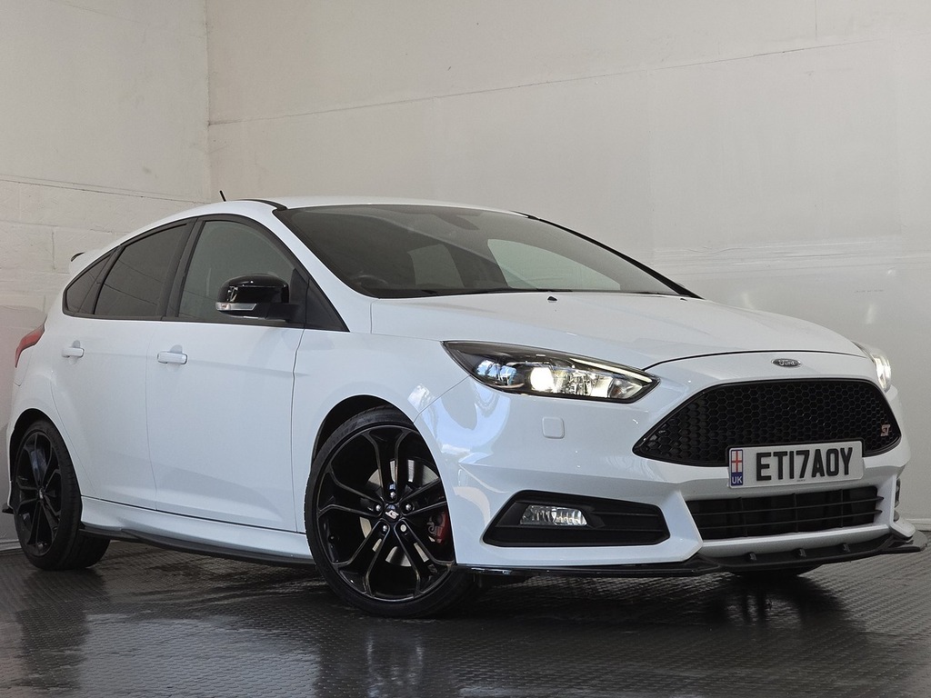 Ford Focus T Ecoboost St-3 White #4