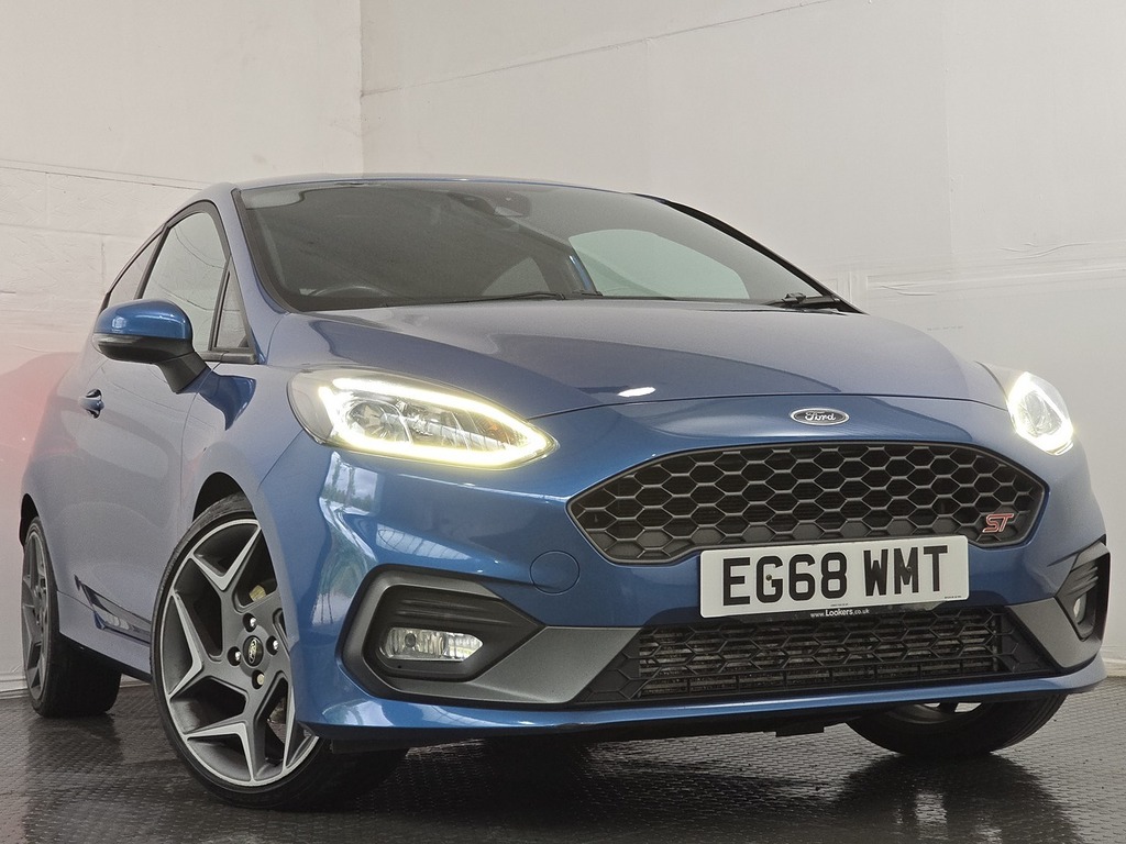 Ford Fiesta T Ecoboost St-3 Blue