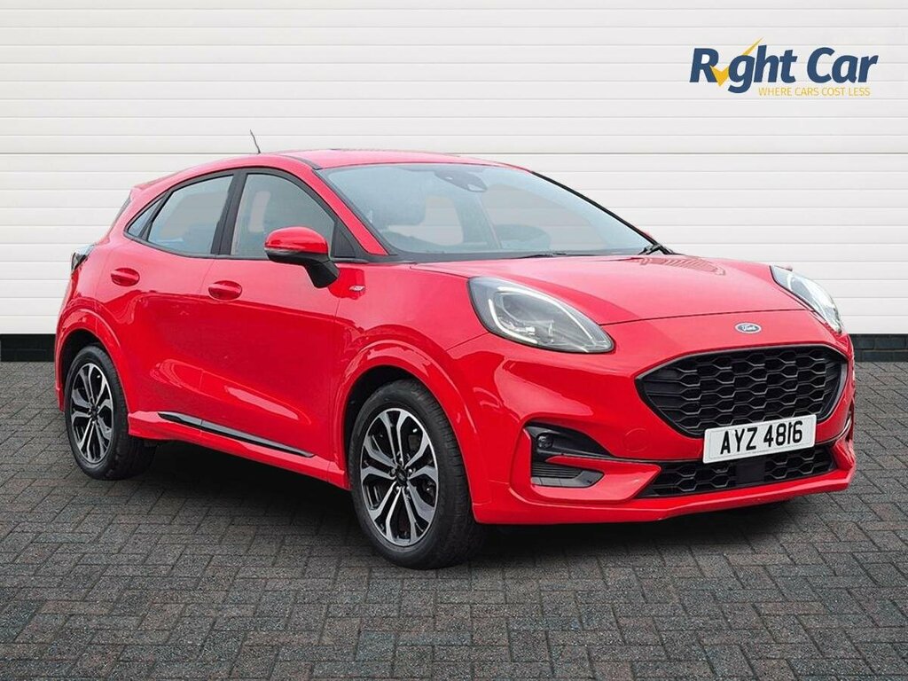 Ford Puma 1.0T Ecoboost Mhev St-line - 2020 Red
