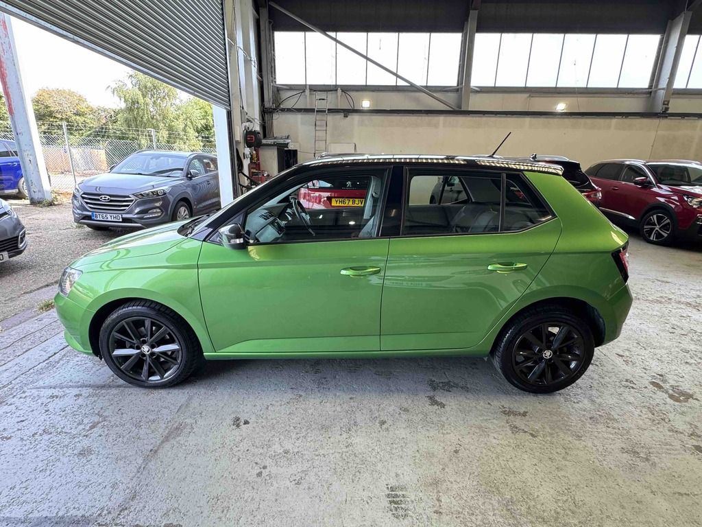 Skoda Fabia 1.2 Colour Edition Tsi Green #3