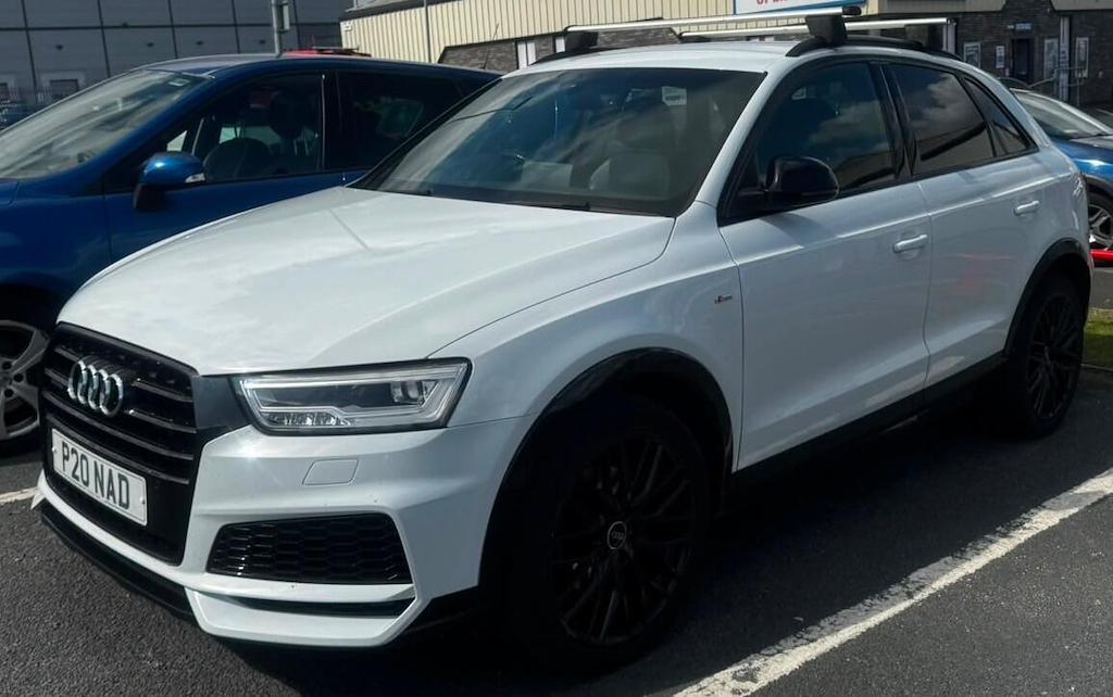 Audi Q3 2.0 Tdi Black Edition S Tronic Quattro Euro 6 Ss White