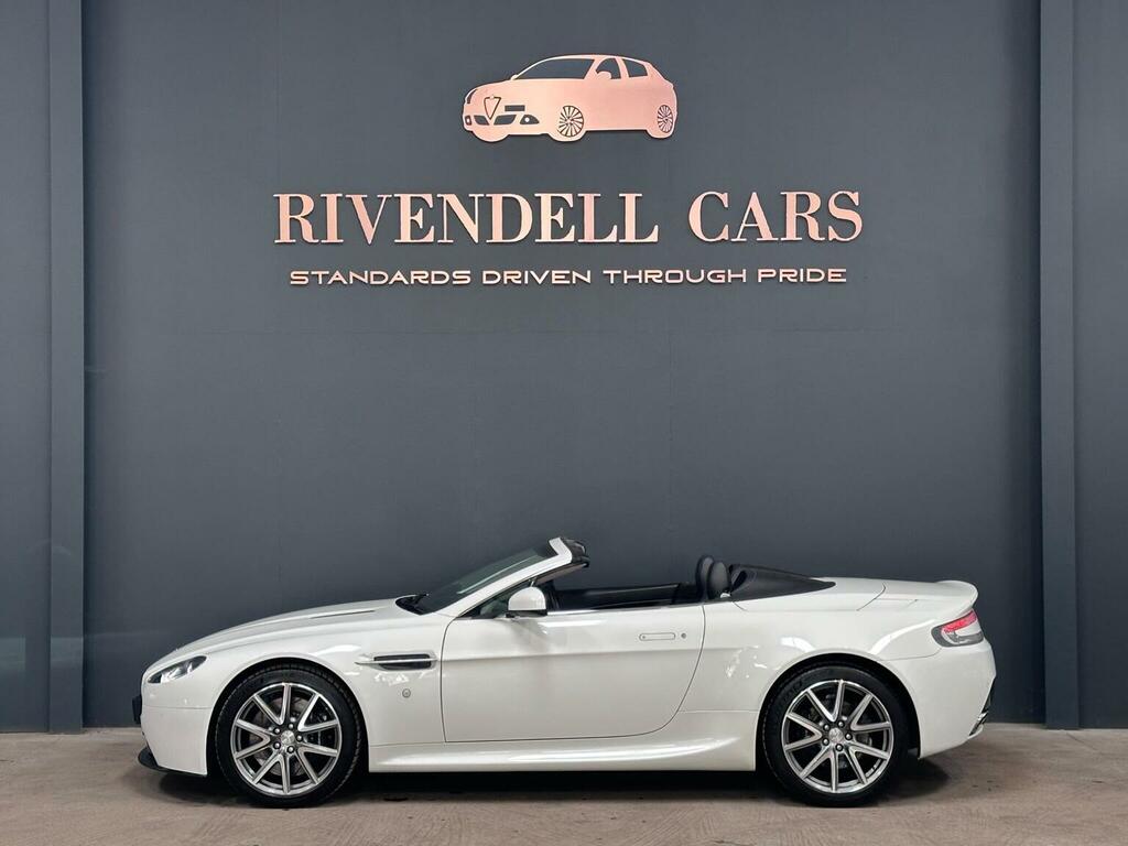Aston Martin Vantage Convertible 4.7 V8 Roadster Sportshift Euro 5 White #3
