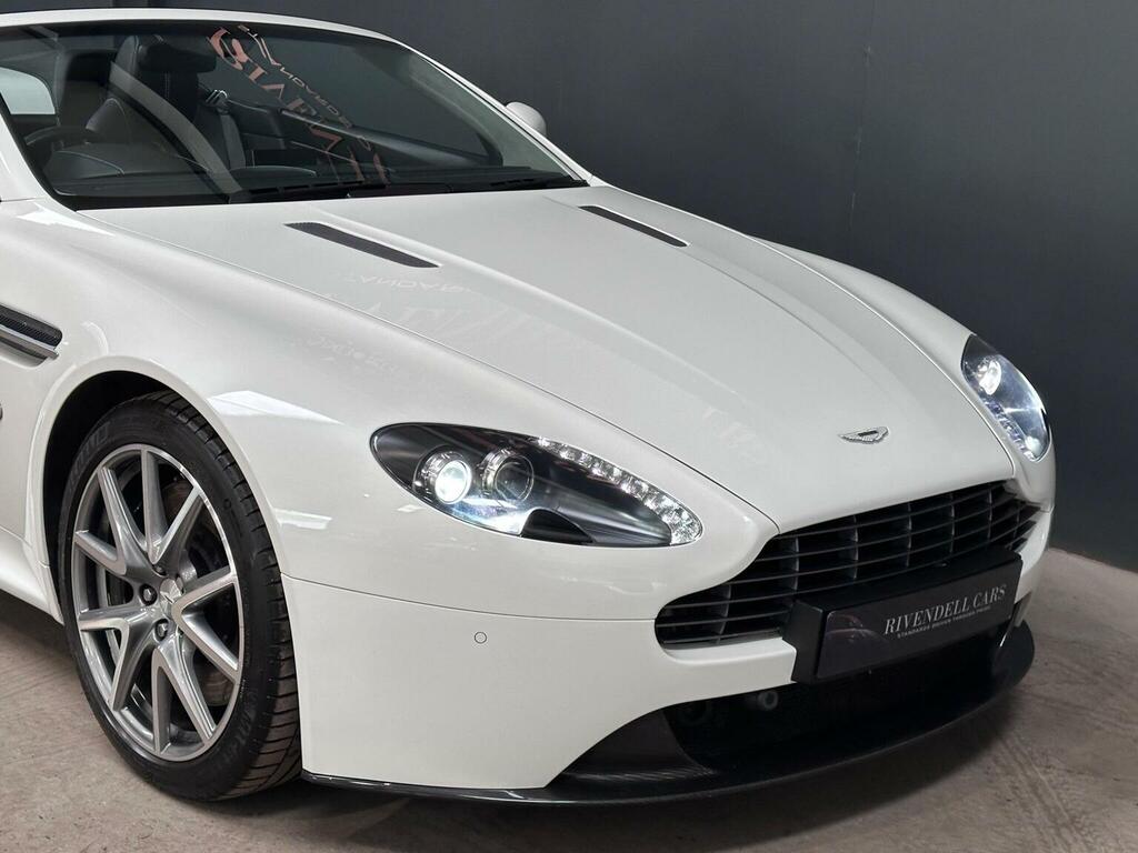 Aston Martin Vantage Convertible 4.7 V8 Roadster Sportshift Euro 5 White #4