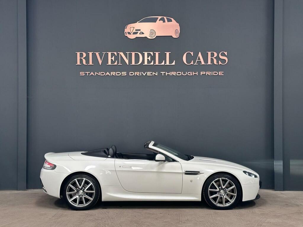 Aston Martin Vantage Convertible 4.7 V8 Roadster Sportshift Euro 5 White #6