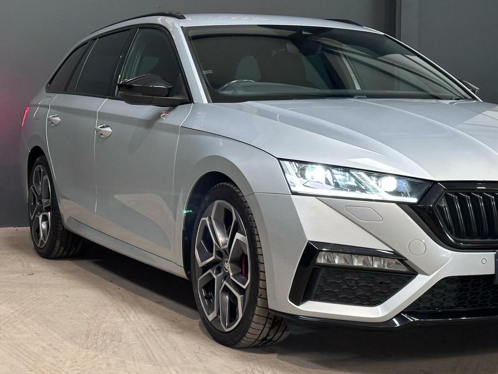 Skoda Octavia 2.0 Tsi Vrs Dsg Euro 6 Ss SH21DHK Silver #5