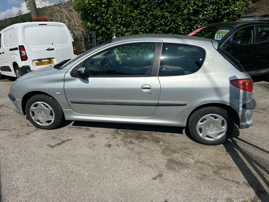 Peugeot 206 1.4 LX Sr Part Ex To Clear Cheap Small Silver #4