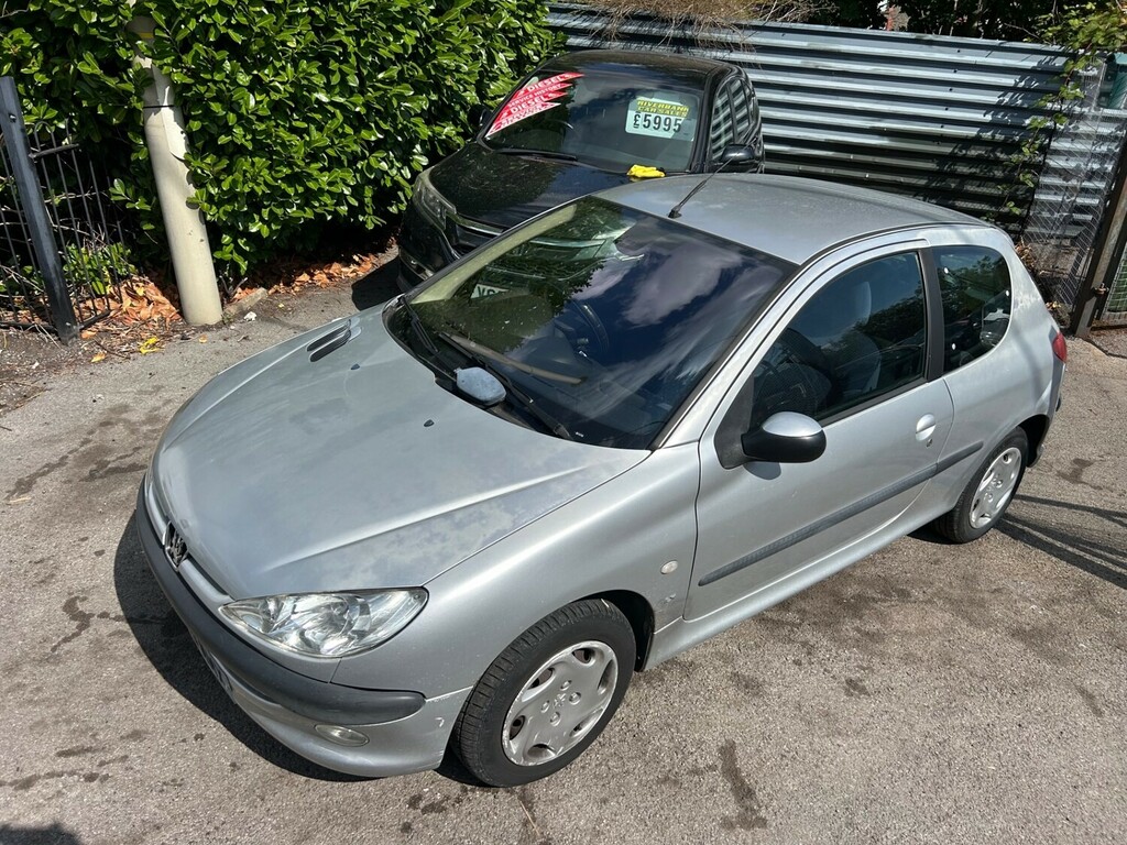 Peugeot 206 1.4 LX Sr Part Ex To Clear Cheap Small Silver #3